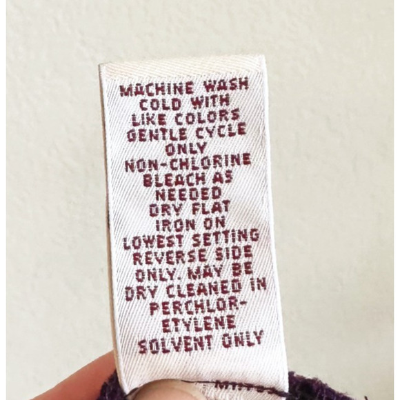 Bechamel Maxi Velvet Skirt Large Dark Purple Whimsygoth Witchy Romantic Fairy - Picture 5 of 7